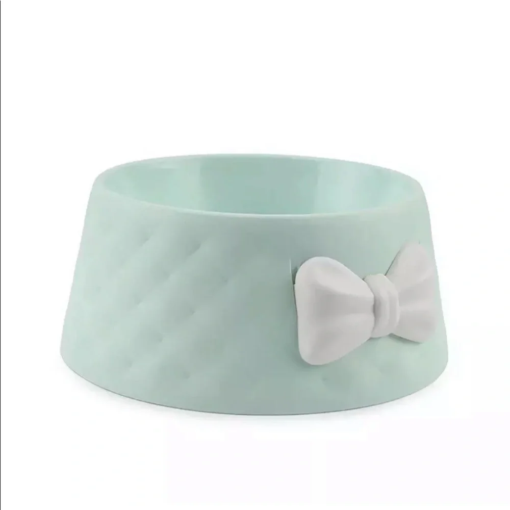 🧸HP🌸 Dog bowl pet cat water food dish mint Green pink cute